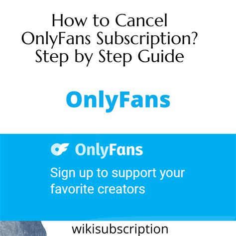 only fans account lschen|8 Steps to cancel Onlyfans subscription